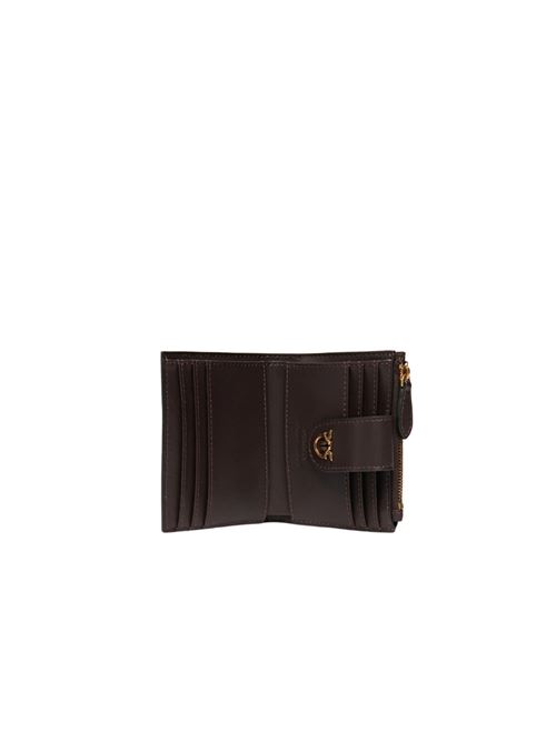 Portafoglio zip-around in nappa chevron PINKO | 103610A0F1TM12Q