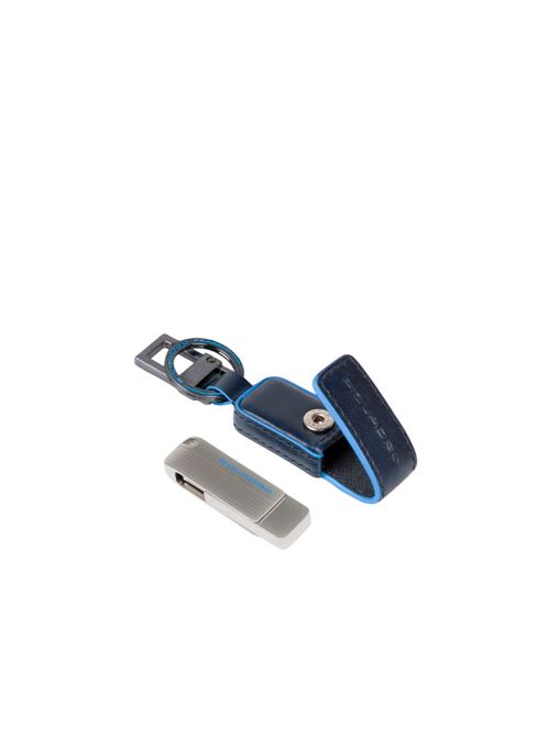 Schlüsselhalter mit 256 GB USB-Stick PIQUADRO | AC6567B2IBLU2