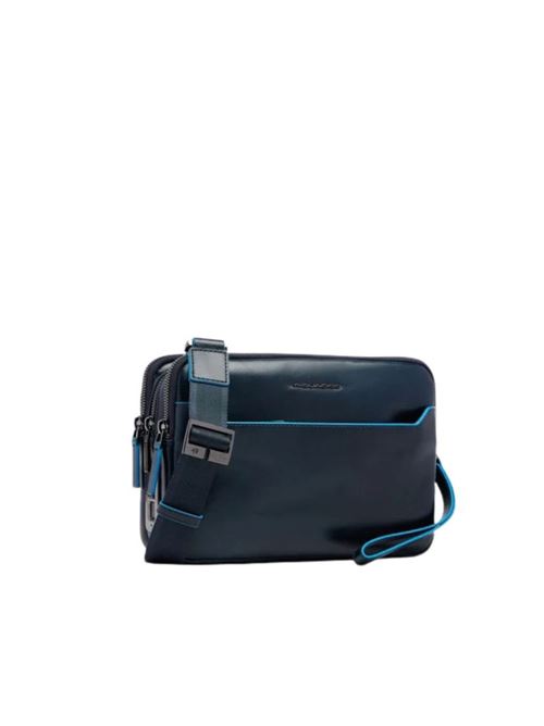 Herren-Pochette mit Fingerabdruckverschluss PIQUADRO | AC6902B2RZBLU2