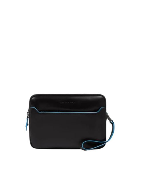Pochette uomo con chiusura a impronta digitale
