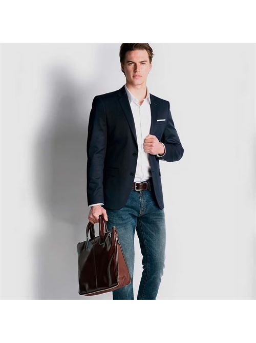 Slim Briefcase for 15.6 Laptop PIQUADRO | CA4021B2ZMO
