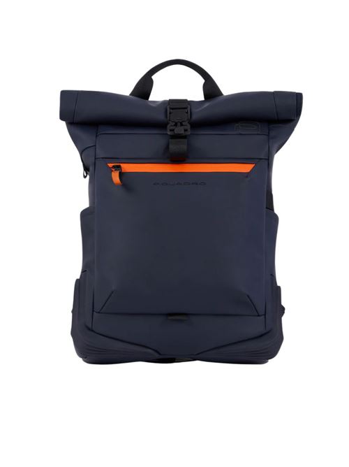 Roll-Top Rucksack mit wasserfestem PC 15,6 PIQUADRO | CA6291C20WZBLU
