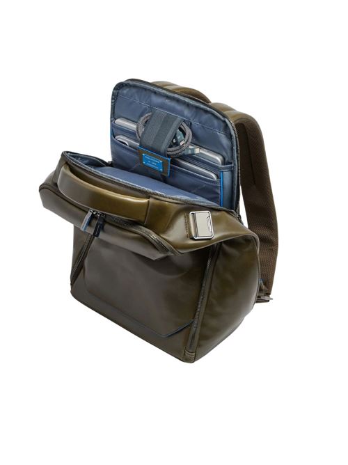 Zaino porta pc da 14  in pelle PIQUADRO | CA6591B2TVE