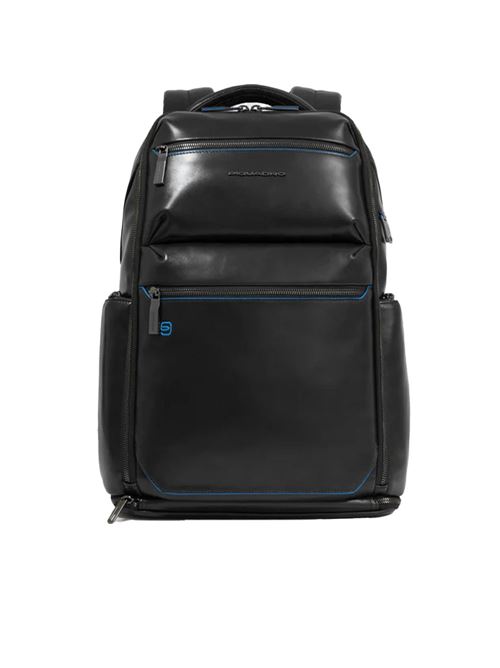 15,6-Laptop-Rucksack aus Leder PIQUADRO | CA6592B2BMZN