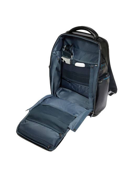 15,6-Laptop-Rucksack aus Leder PIQUADRO | CA6592B2BMZN