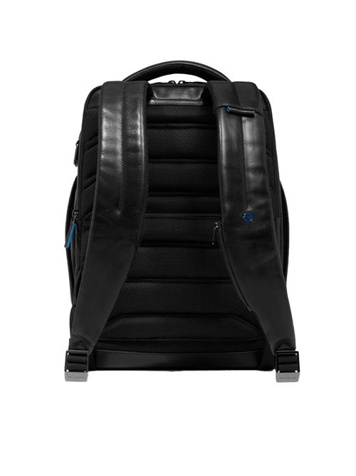 Blue Square Leder Rucksack PC 15,6 PIQUADRO | CA6593B2ZN