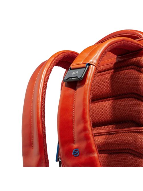 Blue Square Leder Rucksack PC 15,6 PIQUADRO | CA6593B2ZN