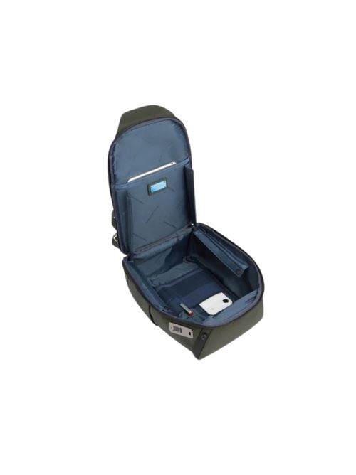 Ein-Schulter-Rucksack mit Fingerabdruckverschluss PIQUADRO | CA7187W145VE