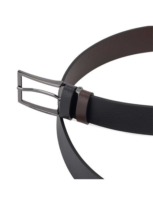 Cintura uomo reversibile con fibbia ad ardiglione PIQUADRO | CU5928MOSZNM