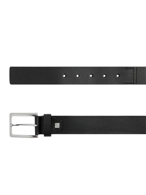 Cintura da uomo in pelle con fibbia ad ardiglione PIQUADRO | CU7364C121N