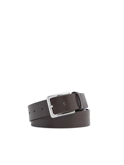Cintura da uomo in pelle con fibbia ad ardiglione PIQUADRO | CU7364C121TM