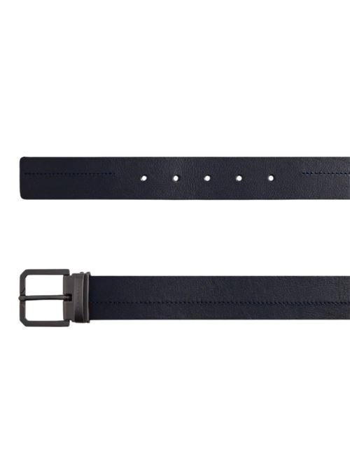 Russel Herren-Gürtel aus Leder mit Ardiglione-Schnalle PIQUADRO | CU7422W137TBLU