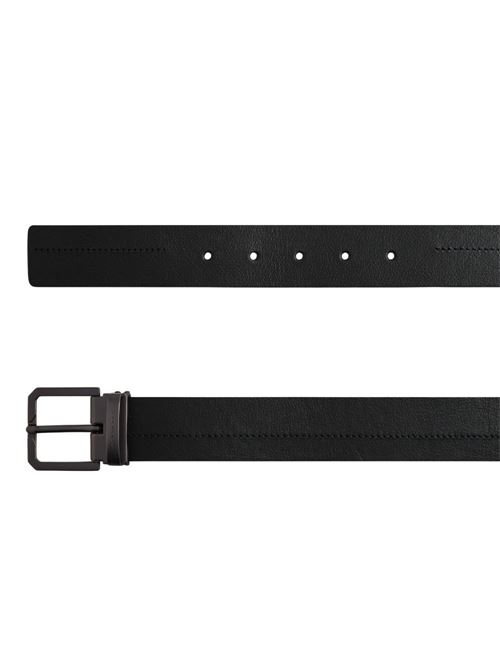 Russel Cintura da uomo in pelle con fibbia ad ardiglione PIQUADRO | CU7422W137TN