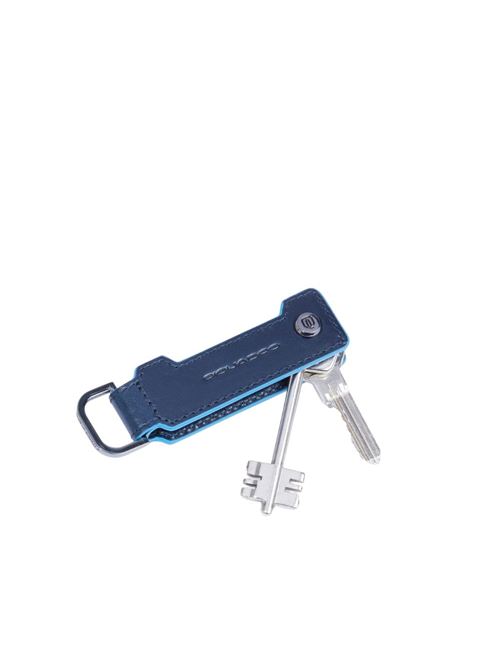 Schlüsselanhänger aus Leder PIQUADRO | PC7089B2BLU2