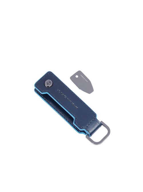 Schlüsselanhänger aus Leder PIQUADRO | PC7089B2BLU2
