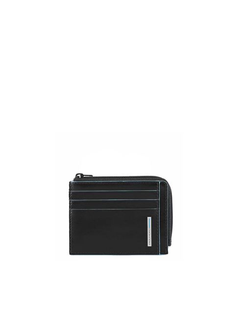 Blue Square bustina portatessere PIQUADRO | PP4822B2RIN