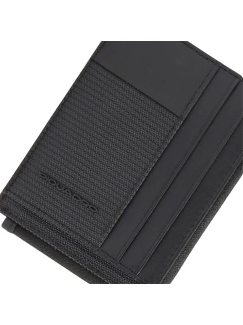 Münzbeutel mit Dokumentenhalter und Kreditkarten PIQUADRO | PP4822W145RN