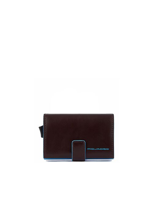 Blue Square portatessere in metallo PIQUADRO | PP564982BLRIMO