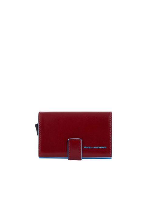 Blue Square Metallkartenhalter PIQUADRO | PP564982BLRIR