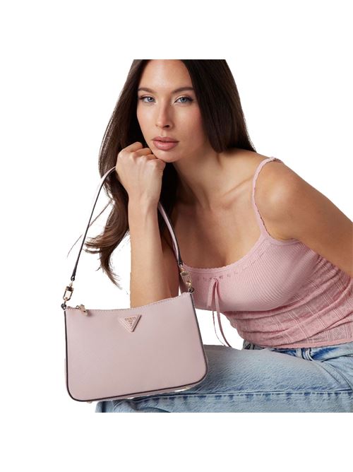 Eco Jazlynn Top Zip Schultertasche GUESS | HWEZG952317ROS