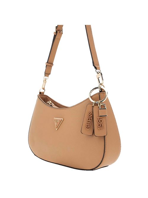 Noelle borsa a spalla saffiano GUESS | HWZG7879180BEI