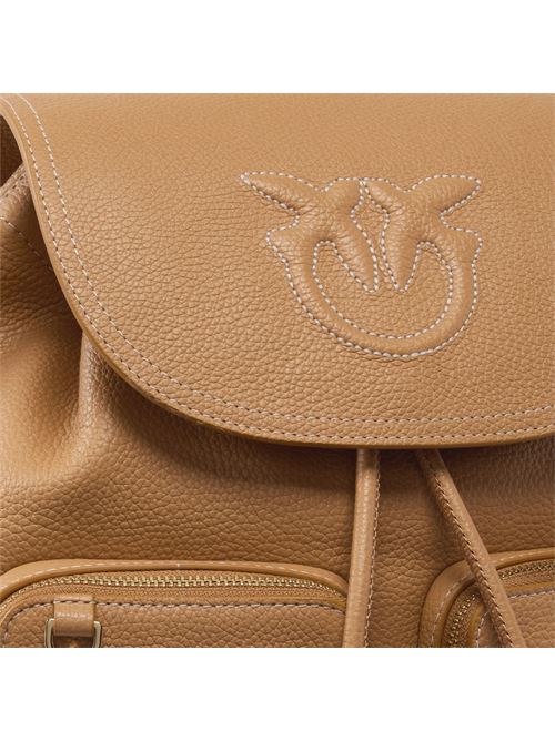 Multipocket-Rucksack aus Leder bottalata PINKO | 104351A1LFC83Q