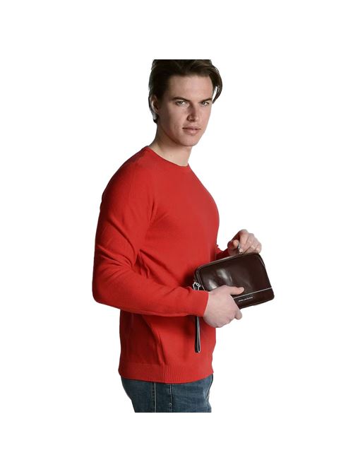 Blue Square pochette uomo con polsiera PIQUADRO | AC3944B2!MO