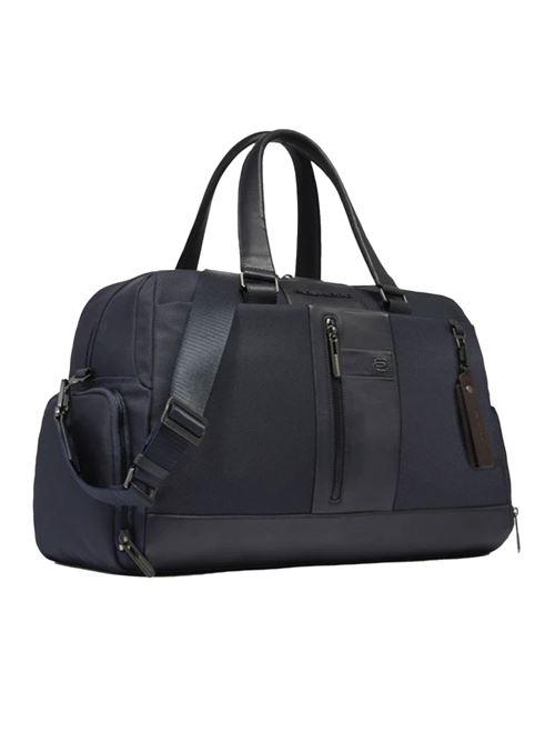 Travel bag in recycled fabric PIQUADRO | BV4447BR2YBLU