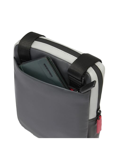 Borsello porta iPad in pelle PIQUADRO | CA1816UB00YGRN