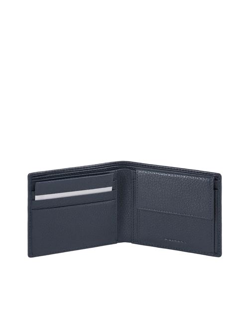 Portemonnaie aus Leder für Herren PIQUADRO | PU4188MOSRYBLU
