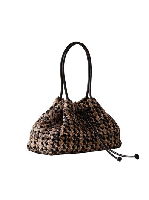 Schultertasche  mittel BORBONESE | 910101910186B131