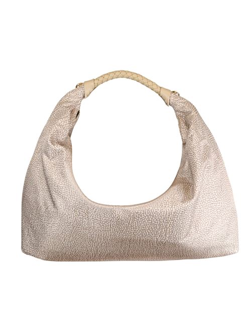 Plie borsa a spalla media BORBONESE | 910102060195BC75