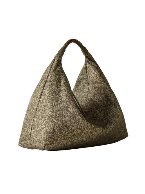 Plie borsa a spalla media BORBONESE | 910102060195BN41