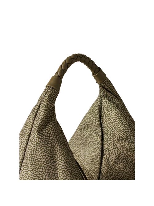 Plie borsa a spalla media BORBONESE | 910102060195BN41