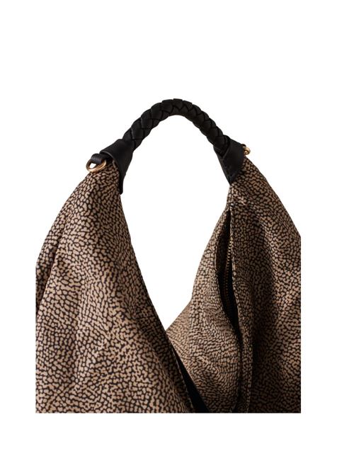 Plie borsa a spalla media BORBONESE | 910102060195BX11