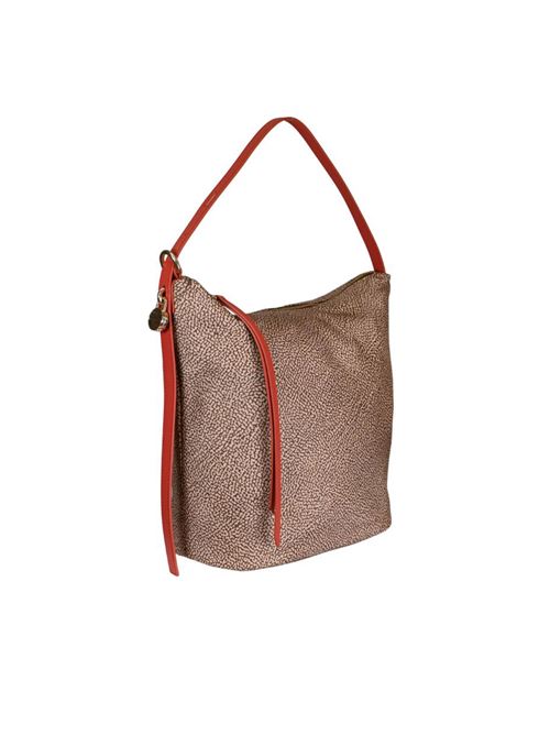 Prive Secchiello borsa a spalla media BORBONESE | 91010227AH1035