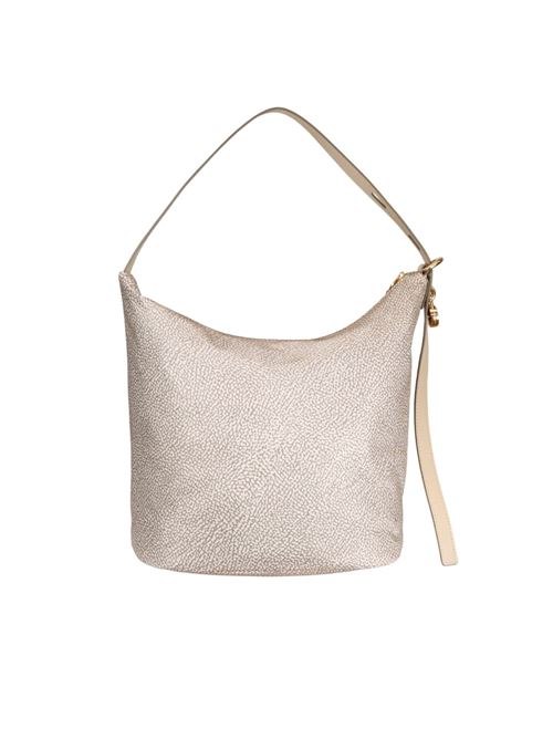 Prive Secchiello borsa a spalla media BORBONESE | 91010227AH1C75