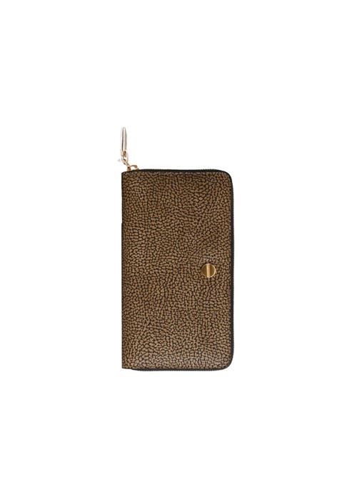 Vita coated Portafoglio large zip around BORBONESE | 9200530193311