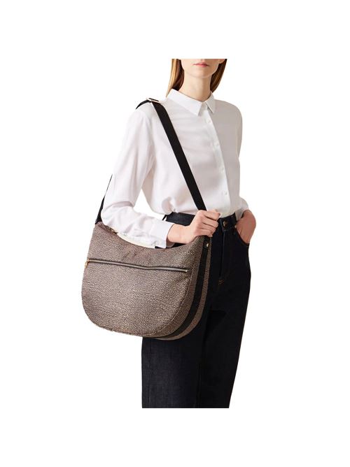 Luna bag borsa a tracolla media BORBONESE | 934109I15X11