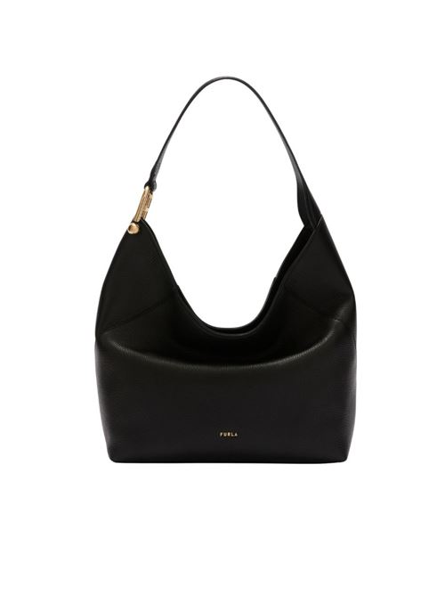 Lara borsa a spalla media FURLA | WB01900PNERO