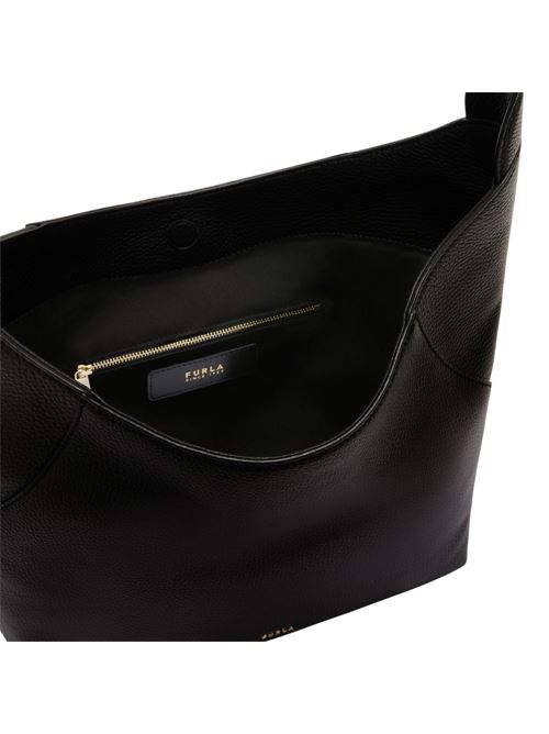 Lara borsa a spalla media FURLA | WB01900PNERO