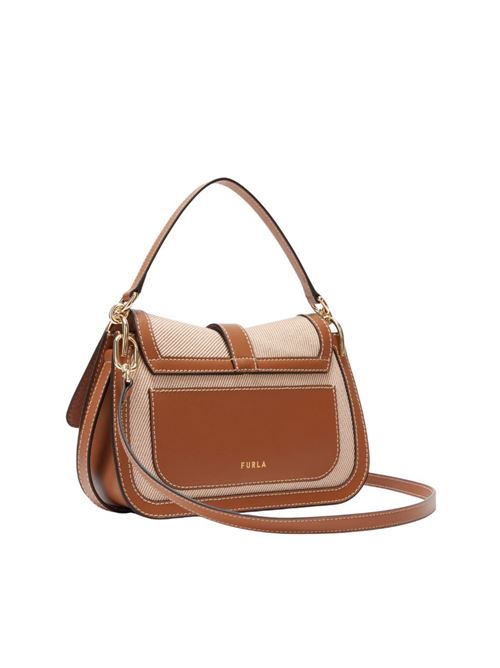 Flow borsa a mano media FURLA | WB02042PCOGNAC
