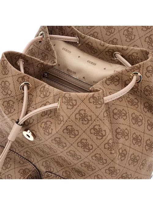 Manhattan mini backpack 4g Logo GUESS | HWSG7118310EBLA