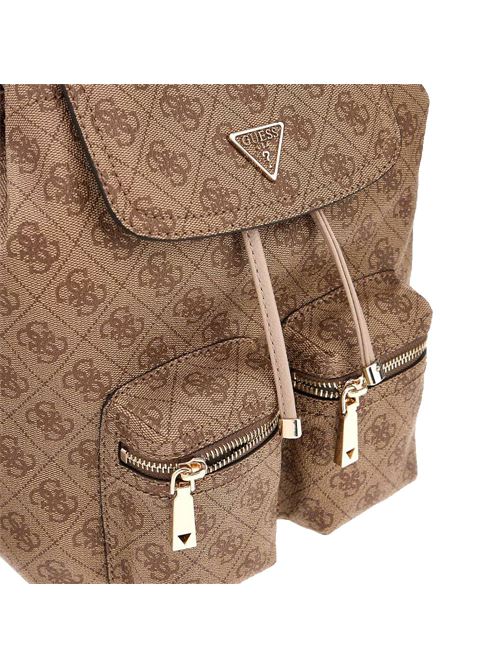 Manhattan mini backpack 4g Logo GUESS | HWSG7118310EBLA
