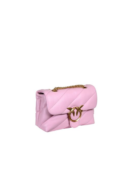 Love puff maxy quilt borsa a tracolla mini PINKO | 100039A0F2EP26Q