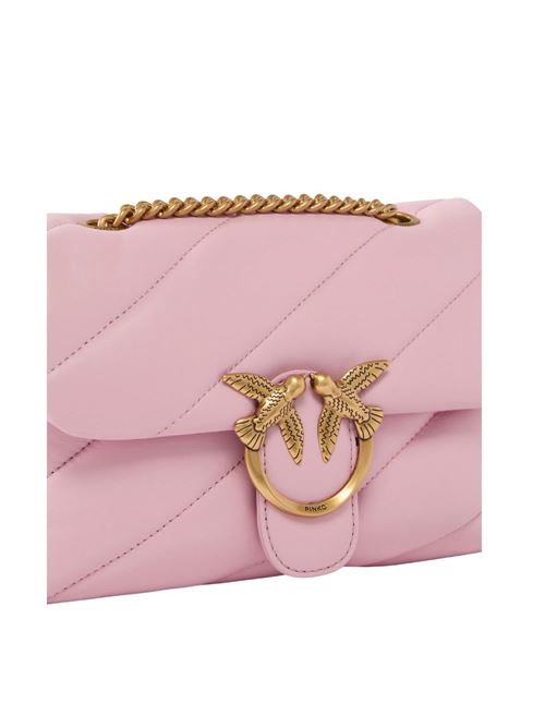 Love puff maxy quilt borsa a tracolla mini PINKO | 100039A0F2EP26Q