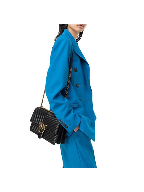 Love One Classic DC Chevron Shoulder Bag PINKO | 100941A0GKEZ99Q