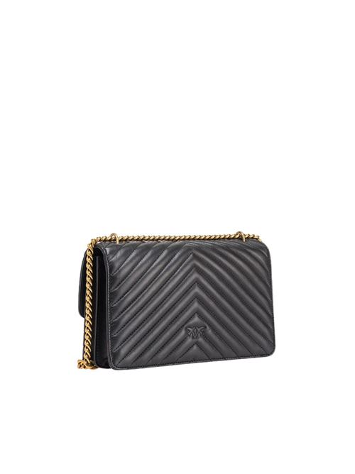 Love One Classic DC Chevron Shoulder Bag PINKO | 100941A0GKEZ99Q