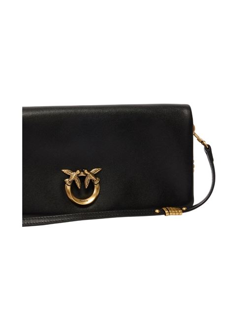 Love Bag Click Soft Horizontal Medium Shoulder Clutch PINKO | 106022A0Q0EZ99Q