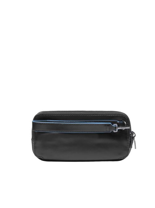 Three-compartment men's clutch bag PIQUADRO | AC2141B2RSN